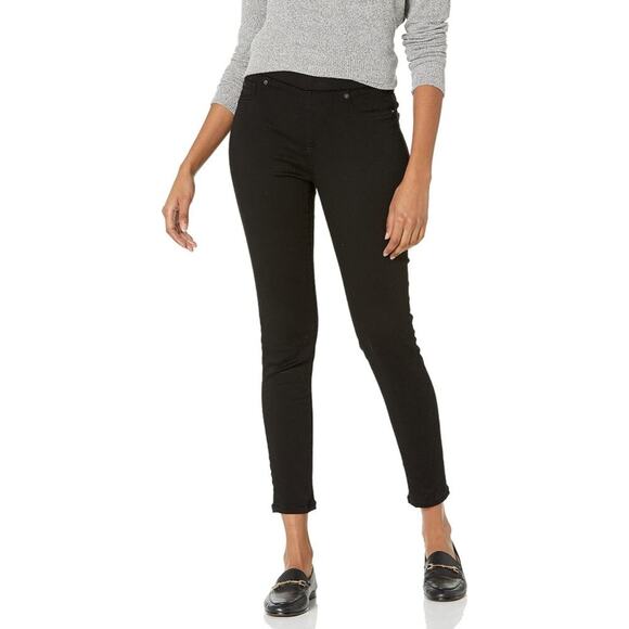 Amazon Essentials Women's Black Stretch Pull-On Jegging Size 6 - Picture 1 of 6